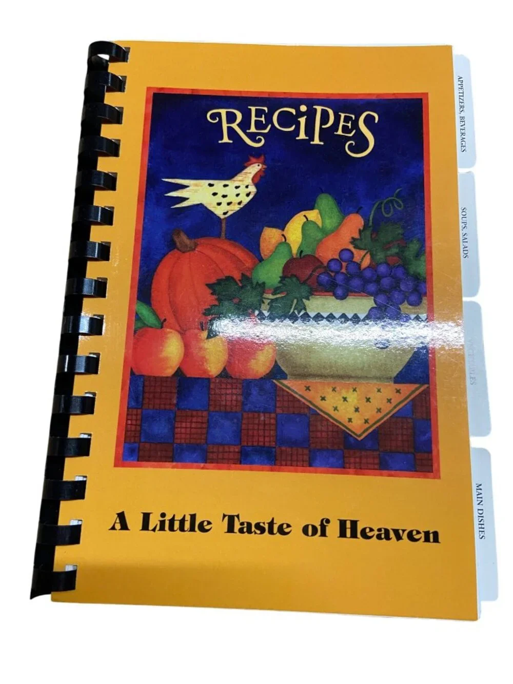 A Little Taste of Heaven Cookbook Church Spiral Community Recipes SC Buck Creek